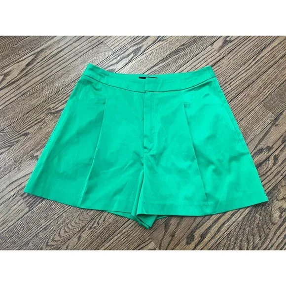 Zara satin best sale shorts